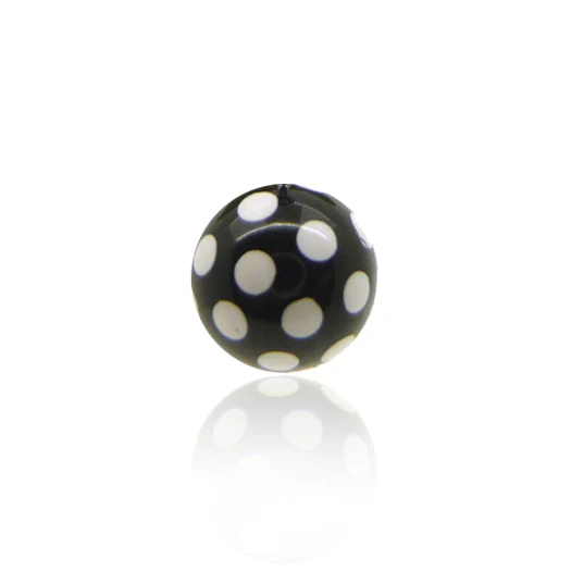 Piercing boule en acrylique bicolore - Image 4