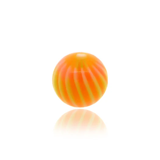 Piercing boule en acrylique avec rayures - Image 5