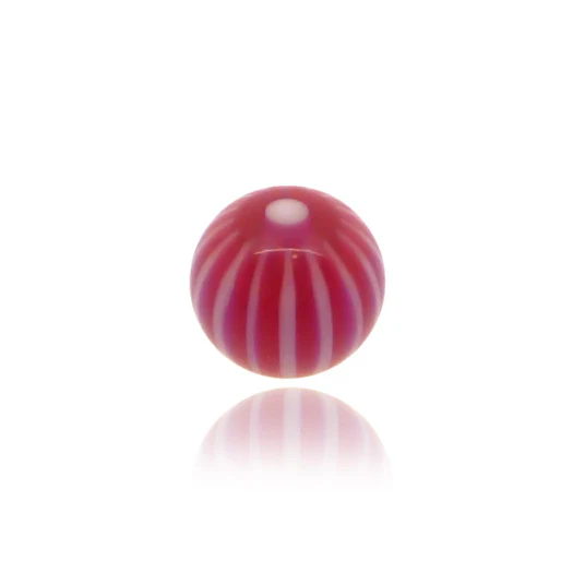 Piercing boule en acrylique avec rayures - Image 7