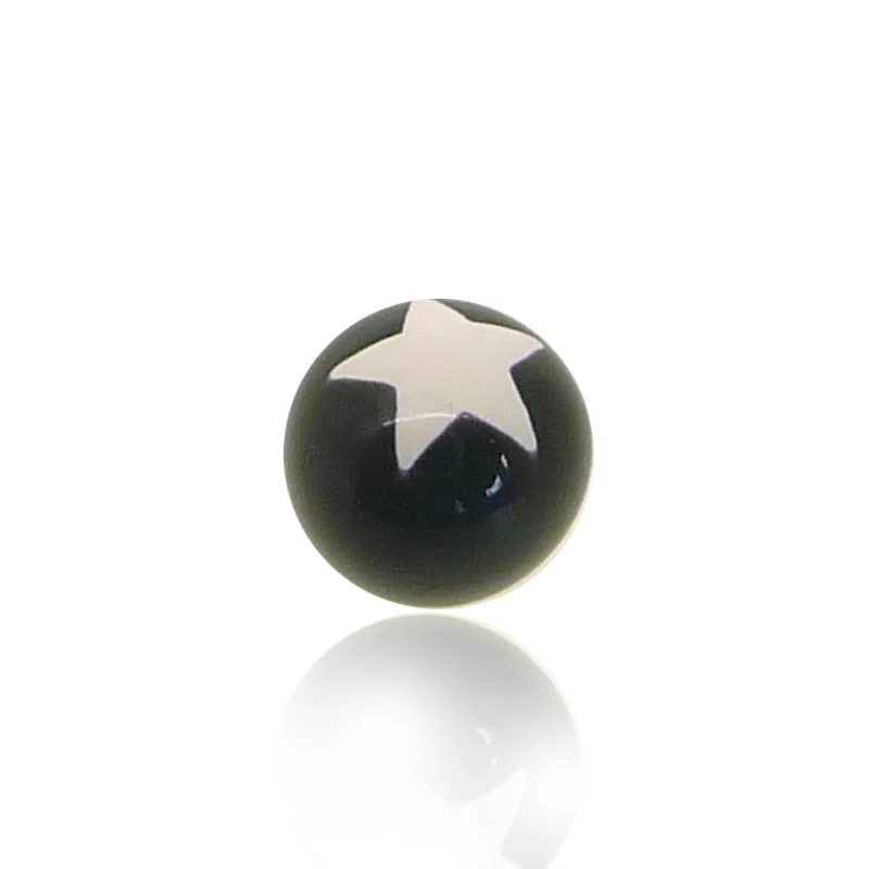 Boule piercing avec étoile - Image 2