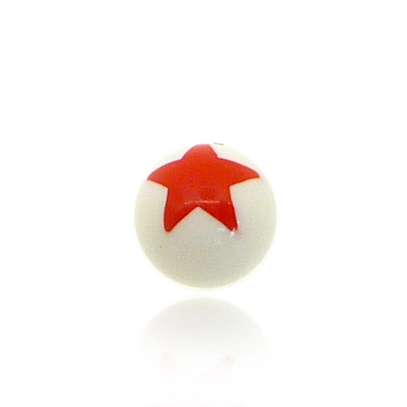 Boule piercing avec étoile - Image 3