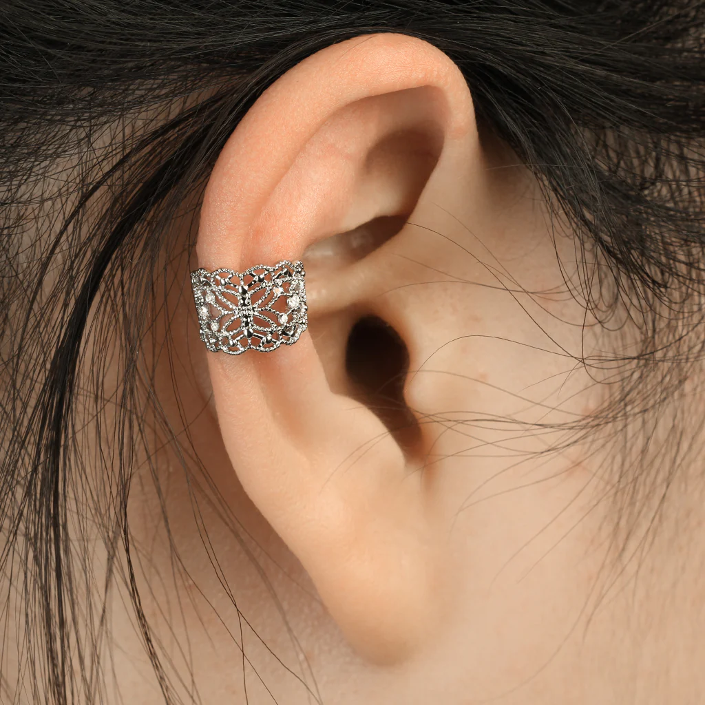 Earcuff  avec papillon en filigrane - Image 2