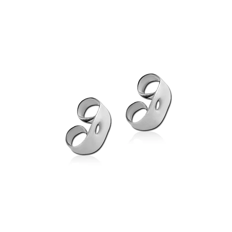 Fermoir acier chirurgical pour boucles d'oreille