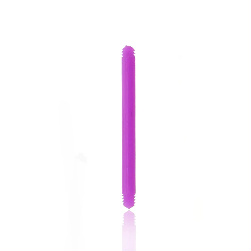 Piercing barre droite souple bioplast - Image 2