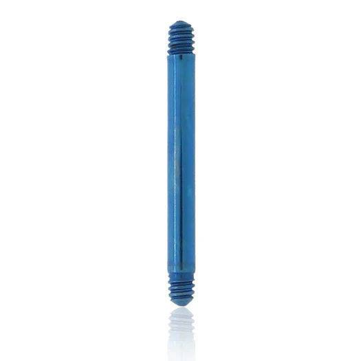 Piercing barre droite titane anodisé - Image 3
