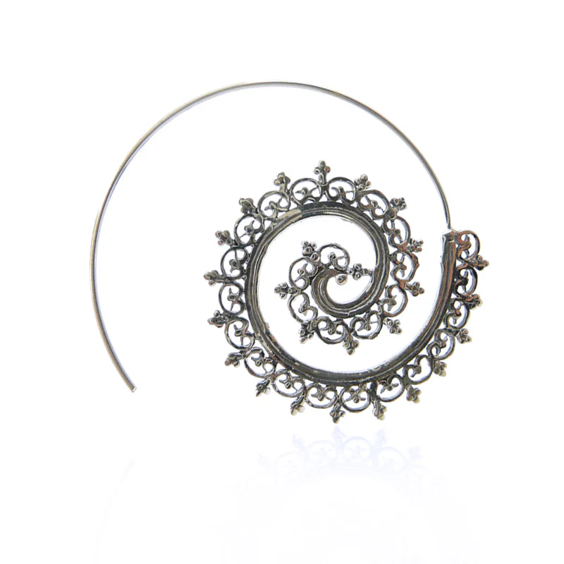 Boucle d'oreille en argent