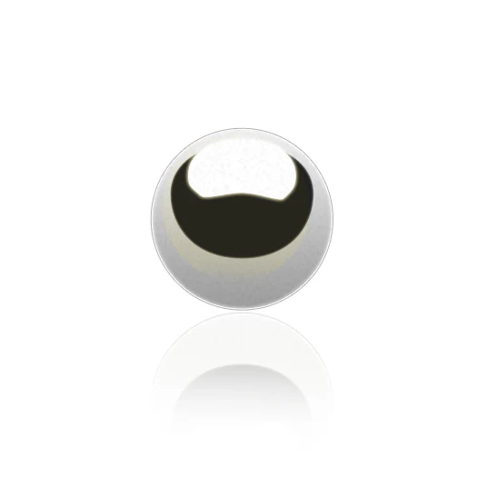 Piercing boule acier chirurgical