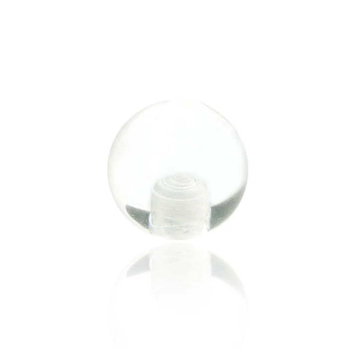 Piercing boule acrylique classique transparente - Image 10