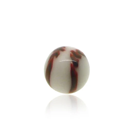Piercing boule acrylique baseball - Image 2