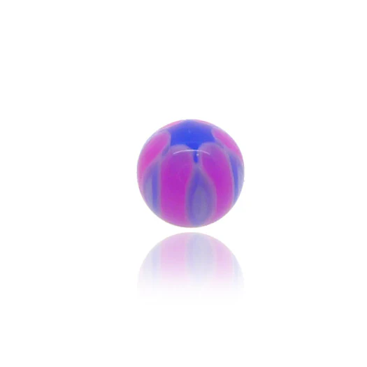 Piercing boules acryliques bicolores - Image 4