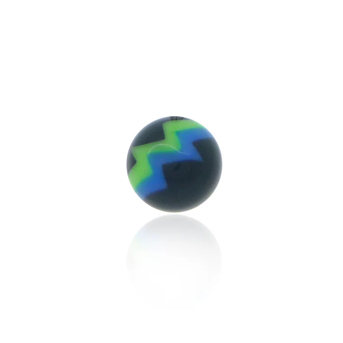 Piercing boule acrylique eclair - Image 2