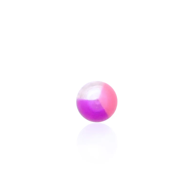 Petite boule de piercing en acrylique - Image 3