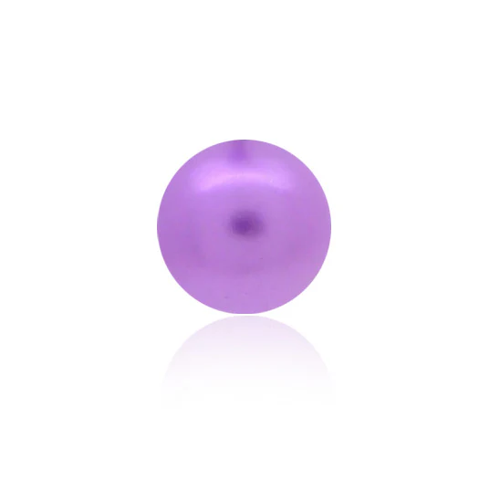 Piercing boule en acrylique nacrée - Image 3