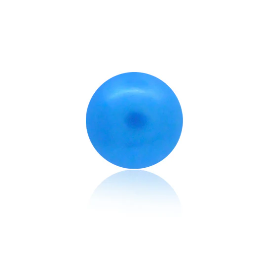 Piercing boule en acrylique nacrée - Image 4