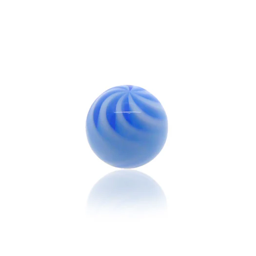 Boule rayée acrylique - Image 8