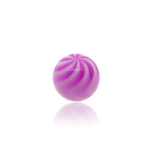 Boule rayée acrylique - Image 9