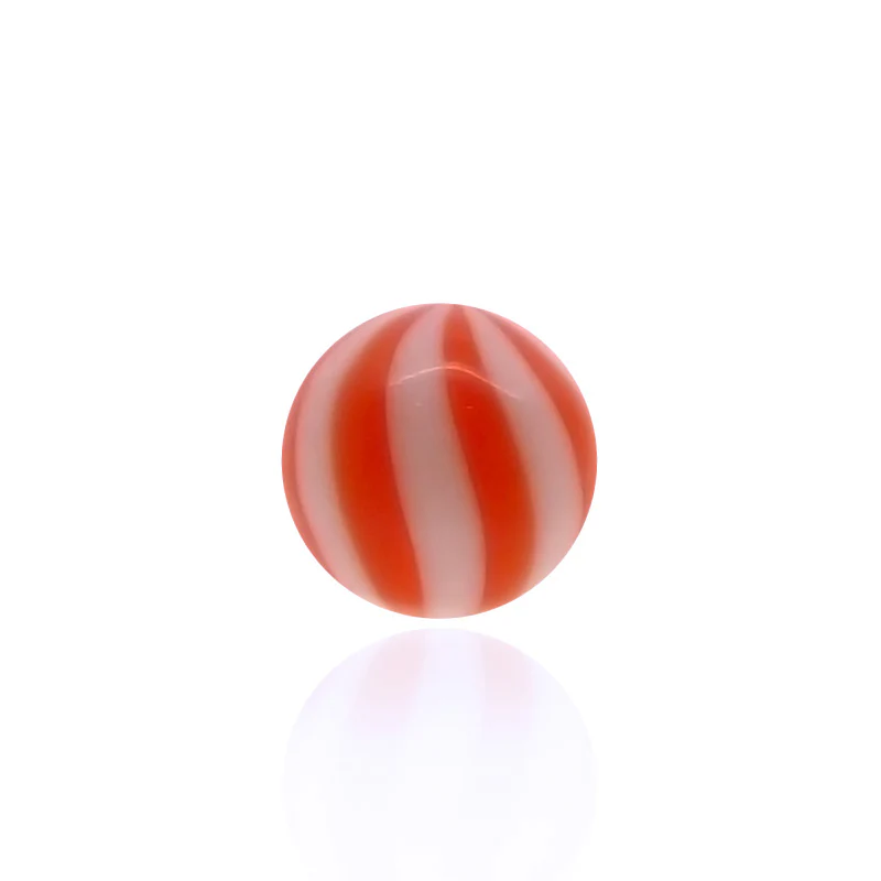 Boule de piercing rayée de couleur - Image 6