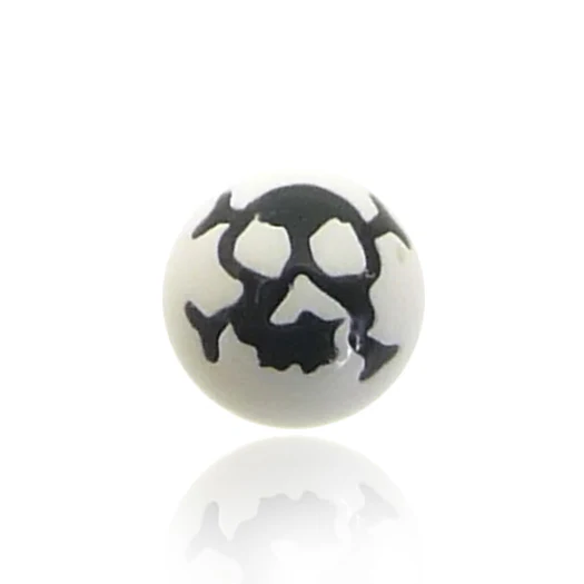 Boule piercing tête de mort - Image 4