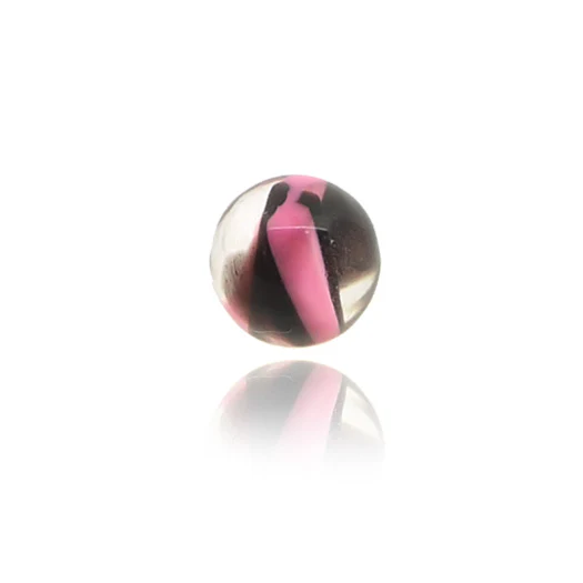 Piercing boules acryliques transparentes - Image 2