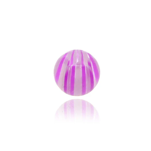Piercing boule acrylique transparente - Image 4