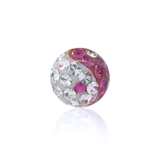 Piercing boule cristal de swarovski - Image 3