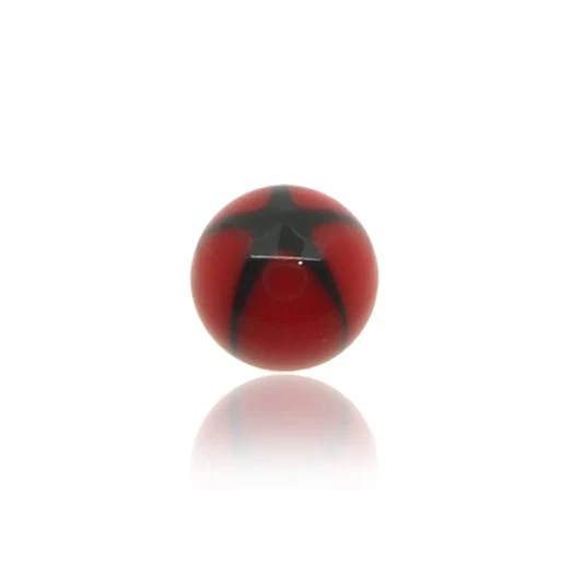 Piercing boule en acrylique etoile - Image 3