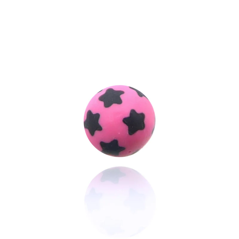 Piercing boule étoile en acrylique - Image 5