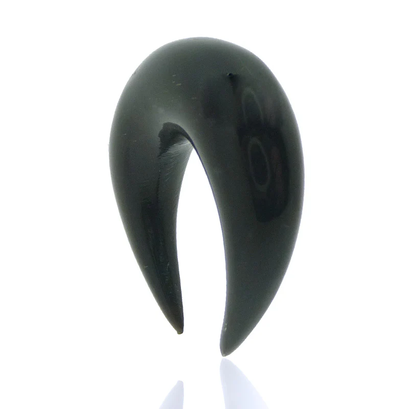 Piercing  en corne de buffle pour le lobe de l'oreille - Image 3