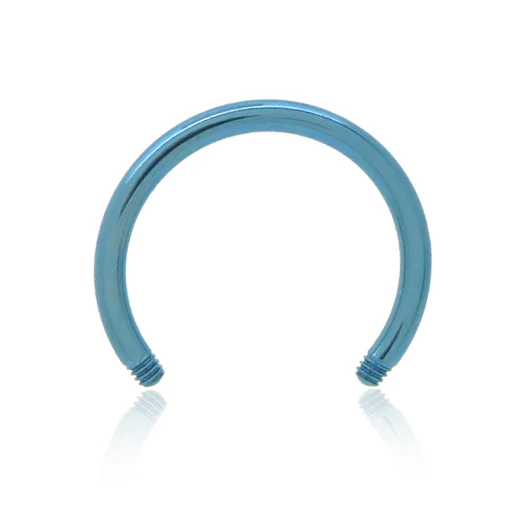 Piercing fer a cheval titane anodisé - Image 4