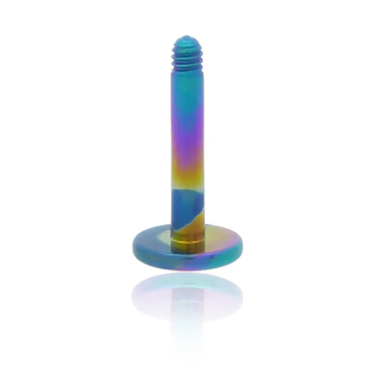 Piercing labret titane anodisé - Image 3