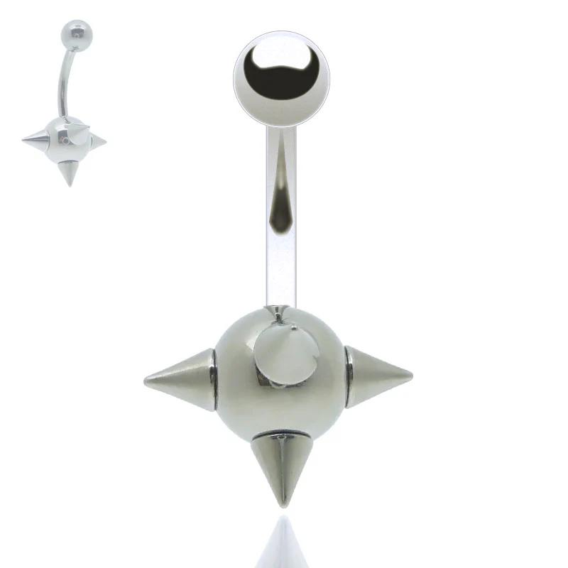 Piercing nombril en acier chirurgical