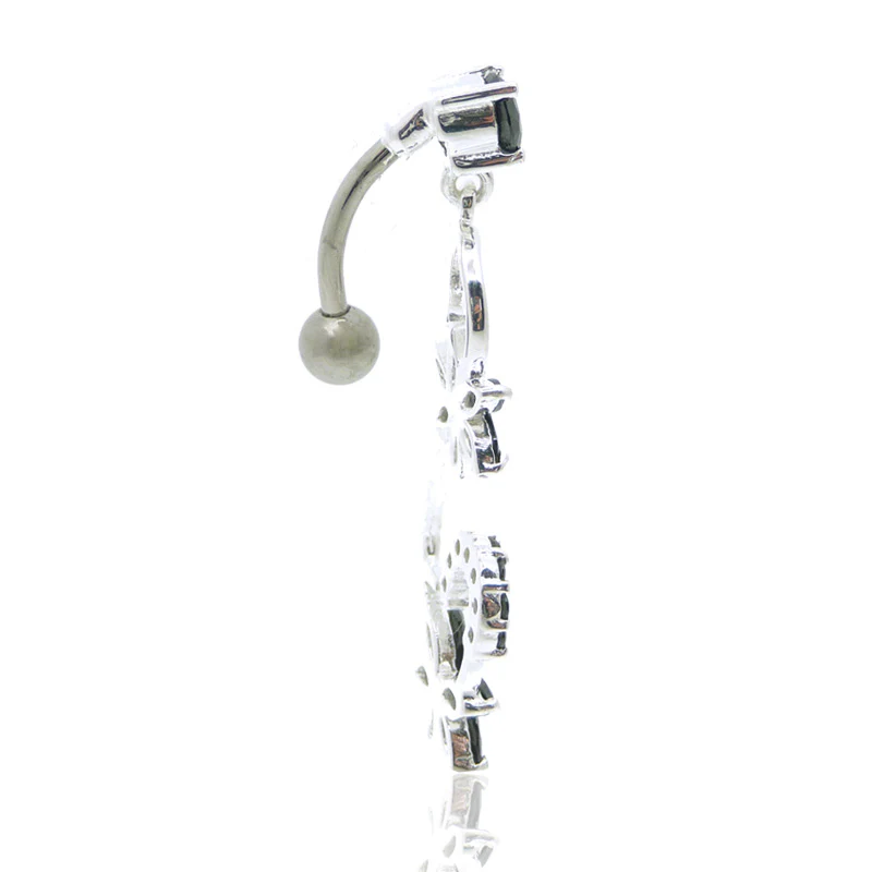Piercing nombril inverse et pendentif - Image 6