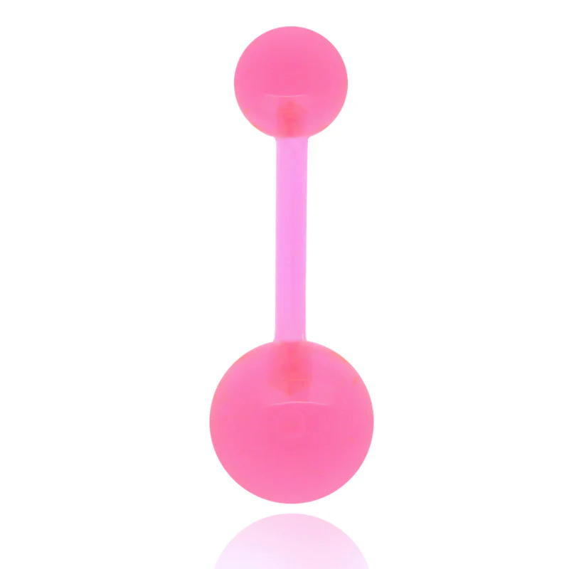 piercing nombril acrylique fluo - Image 2