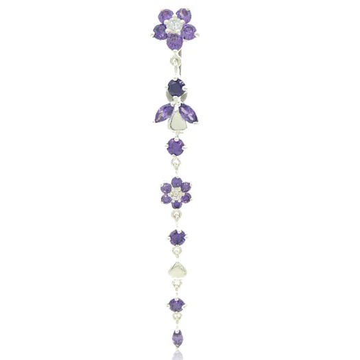 Piercing nombril inversé zirconium - Image 3