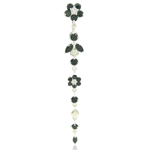 Piercing nombril inversé zirconium - Image 4
