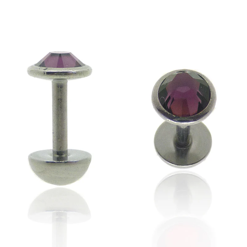 Piercing  pour l'oreille acier chirurgical - Image 4